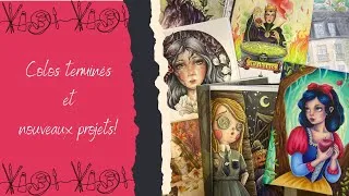 Miniature : Colos terminés et nouveaux projets!