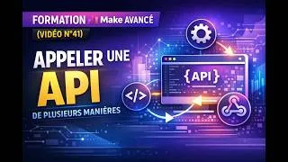 Miniature : Formation Make Avancé (Vidéo N°41) - Appeler une API de plusieurs manières