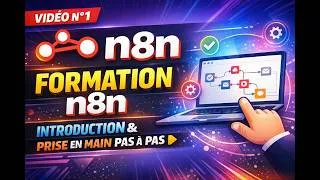 Miniature : Formation n8n (Vidéo N°1) - Introduction & Prise en main pas à pas