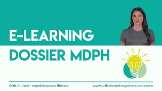 Miniature : E learning dossier MDPH présentation