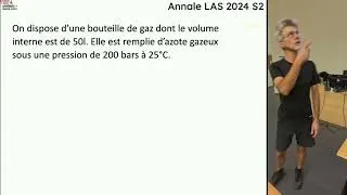 Miniature : Annale LAS 2024 S2 : TD PASS/LAS états de la matière 2025