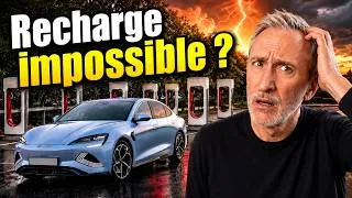 Miniature : 2% de batterie et toutes les bornes de recharge HS, ma galère en BYD