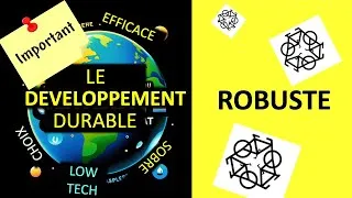 Miniature : Développement durable : Pourquoi la Robustesse Est aussi  Importante que l’Efficacité ?