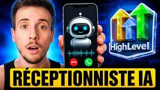 Miniature : Comment Créer des Agents IA Vocaux dans HighLevel (Tutoriel Complet – Réceptionnistes IA)