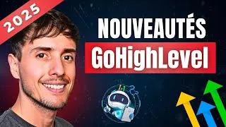 Miniature : ÉNORMES Nouveautés sur GoHighLevel!! (IA, Intégrations, MCP, etc en 2025)
