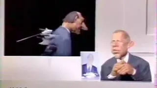 Miniature : Chirac ça me pique dans le dos. Guignols de l'info.