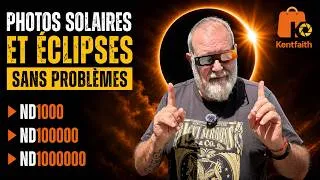 Miniature : Photographie solaire et éclipses : sécurité, préparation et filtres K&F Concept - EN FRANÇAIS