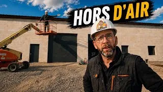 Miniature : On pose "ENFIN" les menuiseries. On est hors d'air !