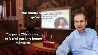Miniature : Le secret pour apprendre plusieurs langues rapidement | Conférence d’Éric Moreau
