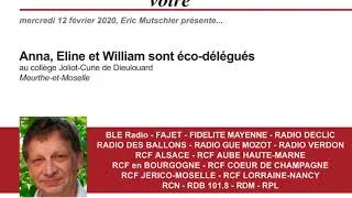 Miniature : 2020.02.12 - Durablement vôtre - Anna, Eline et William, éco-délégué(e)s au collège de Dieulouard