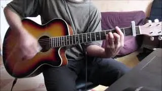 Miniature : Break the Cycle (M.S.G.) cover acoustic guitar