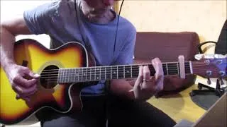 Miniature : lost and Lonely (Aaron Lewis) cover acoustic guitar