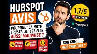 Miniature : HubSpot : Pourquoi autant d'avis négatifs ? Voici notre analyse