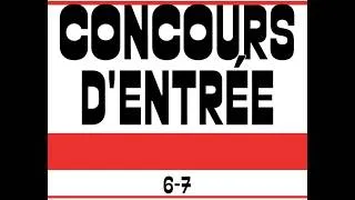 Miniature : Présentation du Concours d"entrée ésam - Avril 2026