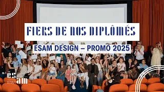 Miniature : Remise des Diplômes 2025 – ESAM Design | Architectes d’Intérieur – Designers diplômé·es RNCP 7
