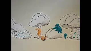 Miniature : L'écureuil qui aimait le bleu par Romane Esteban, Lola Etourneau, Leeloo Morais et Sylve Storck