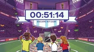 Miniature : ⚽ Décompte Foot 60 Minutes - Chasse au trésor FOOT - Coupe du Monde - Musique d’ambiance immersive