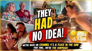 Miniature : We Surprised Our Subscribers on A Place in the Sun! | Behind the Scenes in France