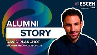 Miniature : Alumni Story : David, Growth Inbound Marketer | ESCEN TV