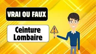 Miniature : Vrai ou Faux La ceinture lombaire protège-t-elle le dos ?