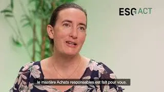 Miniature : Mastère "Achats", expliqué par Céline Lecompte responsable du programme