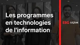 Miniature : Découvrez les programmes en technologies de l'information