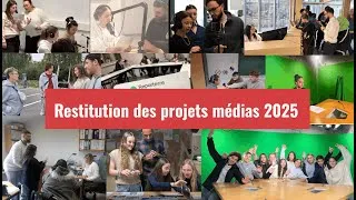 Miniature : ⭐️ Restitution des projets médias menés en 2025 par l'ESJ Lille ⭐️