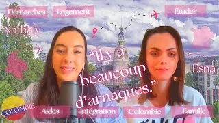 Miniature : Nathaly est venue étudier en France. (Les démarches, le logement, les arnaques, l'intégration ...)