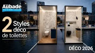Miniature : Déco WC : 2 Styles Inspirants et 1 Astuce pour Transformer vos Toilettes !