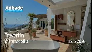 Miniature : Style travertin : idées pour une salle de bains naturelle et apaisante