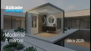 Miniature : Salle de bains Marbre moderne ✨ l'effet marbre, une élégance contemporaine