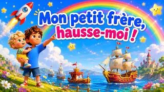 Miniature : Mon petit frère, hausse-moi ! 🚀 Comptine pour enfants
