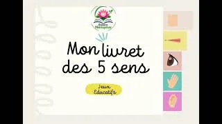 Miniature : 👃 Mon livre des 5 sens : L'odorat 🌸 | Découvre le sens qui te permet de sentir !