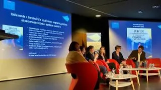 Miniature : Table ronde « Construire le soutien aux soignants, proches et personnes exposées après un suicide »
