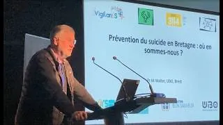 Miniature : EREB - Journée de prévention du suicide. Intervention du Prof. Michel Walter