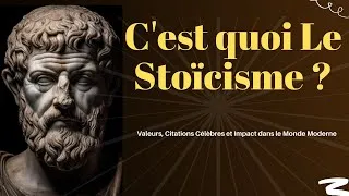Miniature : C'est quoi Le Stoïcisme ? | aleurs, Citations Célèbres et Impact dans le Monde Moderne