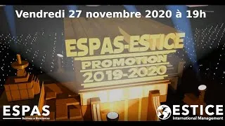 Miniature : Félicitations à nos diplômés ESPAS-ESTICE 19-20