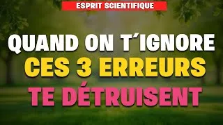 Miniature :     3 erreurs fatales à éviter quand quelqu’un t’ignore (psychologie relationnelle)