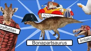 Miniature : Les noms de DINOSAURES les plus insolites ! (et petit guide pour nommer des espèces)