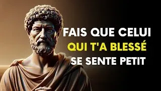 Miniature : FAIS CELA et FAIS QUE CELUI QUI T’A BLESSÉ SE SENTE INSIGNIFIANT | Stoïcisme