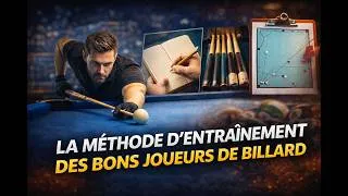 Miniature : La Méthode d’Entraînement des Bons Joueurs de Billard #pool  #billard