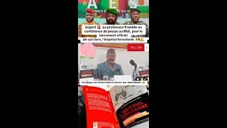 Miniature : L'IMPÉRIAL IMPÉRIALISME : Franklin Nyamsi éclaire les consciences au Mali !