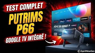 Miniature : Putrims P66 : Projecteur nomade Google TV, est-ce une pépite ?
