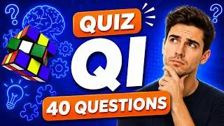 Miniature : 🧠 QUIZ QI FACILE : Peux-tu faire 40/40 ? 🤔