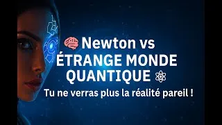 Miniature : 🧠 Newton vs l’Étrange Monde Quantique ⚛️ Tu ne verras plus la réalité pareil !