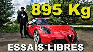 Miniature : POURQUOI MANUEL PRÉFÈRE CETTE ALFA 4C À LA GIULIA QUADRIFOGLIO ??