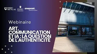 Miniature : Webinaire | Art, communication et IA : la question de l'authenticité