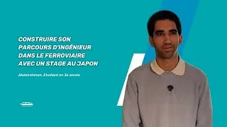 Miniature : Construire son parcours d'ingénieur dans le ferroviaire avec un stage au Japon