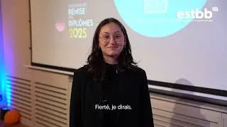Miniature : Interview Camille LEVET, diplômée 2O25 de la formation BACHELOR Assistant Ingénieur