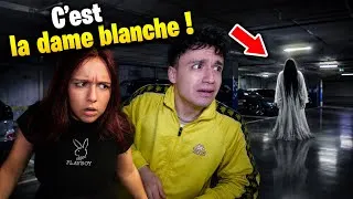 Miniature : ON A CROISÉ LA DAME BLANCHE SUR CE PARKING ! - PINK LILY